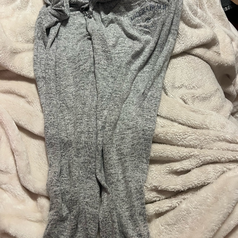 Ocean Drive Gray Track Pants